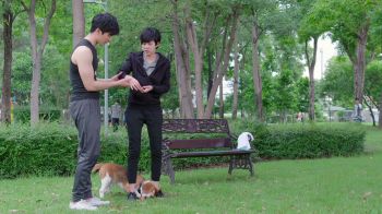 \'เอสเธอร์\'พลาด! โดนน้องหมา\'ลัคกี้\'ผิดคิว งับที่ข้อมือจนได้แผล