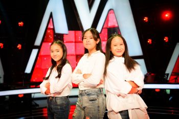 \'อยู่บ่ได้\'เวอร์ชั่นนักร้องรุ่นจิ๋ว\'ตอง-ใบบัว-พอใจ\'บนเวที\'เดอะ วอยซ์ คิดส์ 2020\'