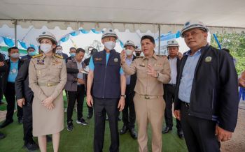 \'เฉลิมชัย\'ควงส.ส.ระยอง-ปาร์ตี้ลิสต์ ปชป. ลงพื้นที่ระยองร่วมแก้ปัญหาน้ำช่วยเกษตรกร