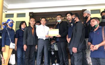 กลุ่มนักศึกษาอาชีวะฯ บุกศธ.ยื่นข้อร้องเรียน-ข้อเสนอ3ข้อ