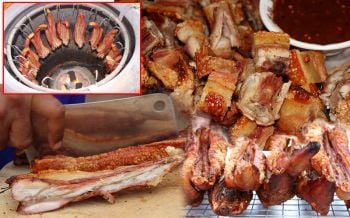 \'หางหมูอบโอ่ง\'หนังระเบิด! หนึ่งเดียวในพิษณุโลก ขายดิบขายดีอบไม่ทัน