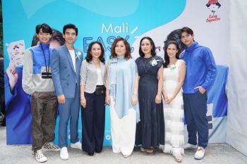 นมตรา‘มะลิ’เปิดตัวสองพรีเซ็นเตอร์หนุ่มสุดฮอต
