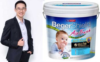 ‘เบเยอร์’ผู้นำสีนวัตกรรม เปิดตัวผลิตภัณฑ์‘ สีเบเยอร์ชิลด์ แอนตี้ไวรัส โกลด์ ไอออน’