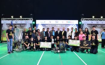 2ทีมอาชีวศึกษายอดเยี่ยม! ไปแข่งขันหุ่นยนต์นานาชาติประเทศฟิจิ