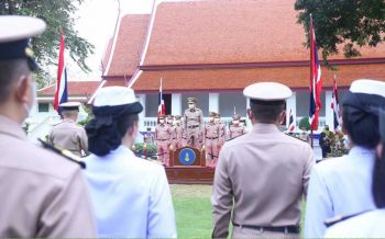 \'กองทัพเรือรบได้ทั้งสี่มิติ\'โอวาทสุดท้าย \'ผบ.ทร.\'มอบกำลังพลก่อนเกษียณ