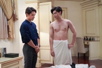 ‘เอี๊ยง’ โชว์อกขาวจั๊ว !!  โชว์หุ่นล่ำสวมบทหนุ่มเพลย์บอย  ใน ‘ฝ้ายแกมแพร’