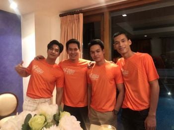 ‘ไมค์-อ๋อม-ปอ-แอ๊ค’ ชวนฟิต ร่วมออกกำลังกายสะสมก้าว