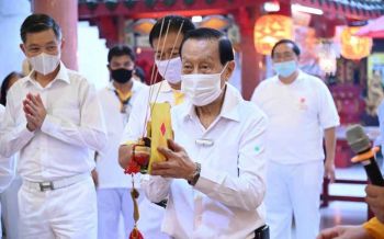 ‘ป่อเต็กตึ๊ง’จัดพิธีอัญเชิญเทพเจ้า 9 องค์ ใน‘เทศกาลกินเจ ประจำปี 2563’