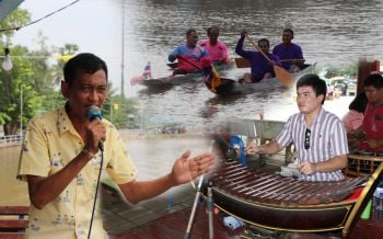 สีสันแข่งเรือโปง‘วัดวังน้ำเย็น’สืบสานประเพณีเทศกาลลอยกระทง
