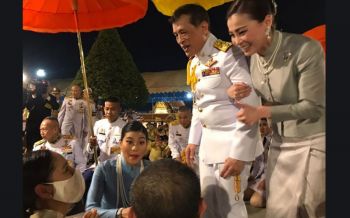 \'นก สินจัย\'เผยภาพ-ความรู้สึกสุดประทับใจ ขณะเฝ้ารับเสด็จฯในหลวง พระราชินี