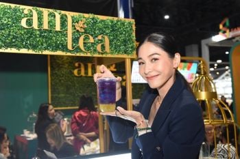 \'บูม-  สุภาพร\'เปิดธุรกิจเล็กๆ ควักกระเป๋าซื้อแฟรนไชส์ร้านชานม ไข่มุก Am Tea (แอมทรี)
