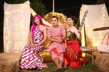 \'เอี๊ยม-ชูษี-โน่-เกด\' ฮาสุดโต่ง!!! เล่นลิเกหลากมุขในละคร\'หนี้เกียรติยศ\'