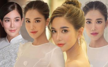 ส่องชัดๆ \'ป้อม- วินิจ\'สะบัดแปรงแต่งหน้า\'ก้อย- รัชวิน\'เจ้าสาวหมาดๆฟาดมากแม่