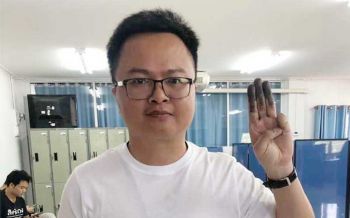 ยี้ค้อนเคียว! ‘อานนท์’ยังส่ายหัว ออกโรงเตือนสหาย‘3 นิ้ว’ง่าย ละมุนกว่า