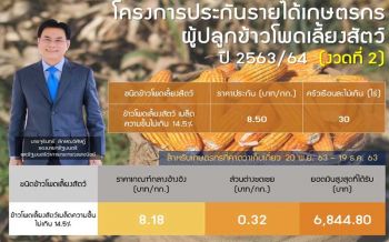 20ธ.ค.รับเงิน! จุรินทร์ประกาศเกณฑ์กลางอ้างอิง เคาะจ่ายส่วนต่างชาวไร่ข้าวโพด