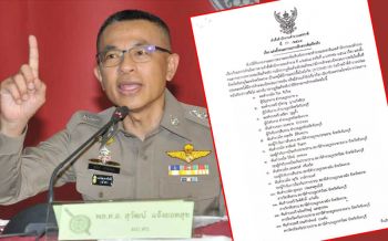 ตั้งกรรมการสอบ\'ผบช.ภ.2-ผบก.จันทบุรี-ตราด\'พ่วง 5 เสือโรงพัก เซ่นปล่อยบ่อนแพร่โควิด