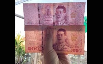 ระวัง!!!แม่ค้าลำปางเตือน‘แบงก์100ปลอม’ระบาดหนัก