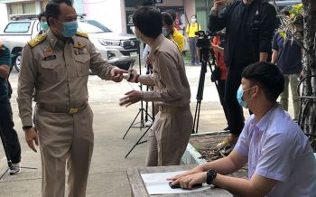 \'ณัฏฐพล\'ตรวจเยี่ยมโรงเรียนเปิดเรียนวันแรก หลังสั่งหยุดหนีโควิด-19 ตั้งแต่ 4-31 ม.ค.