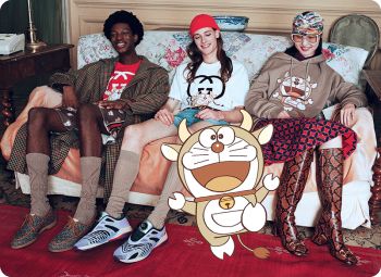 GUCCI ฉลองตรุษจีนเปิดตัวคอลเลคชั่นพิเศษกับ Doraemon