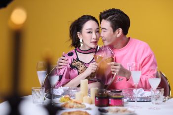 \'มาวิน\' ควงคู่ \'ตู่-ปิยวดี\' ชวนฟิน เปิดตัว \'พริกคั่วกรอบ สูตรปลาร้าแจ่ว\'