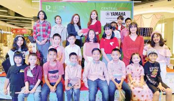 นร.ยามาฮ่า สุพรรณบุรี และโรบินสัน ไลฟ์สไตล์  ส่งความสุขวันแห่งความรัก 2564