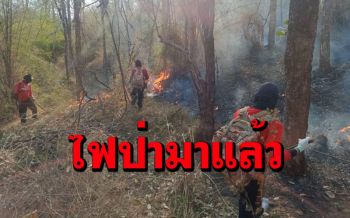 (คลิป)มาแล้ว! ไฟป่าภูกระดึงพบเริ่มระอุหลายจุด จนท.เร่งดับ เตรียมพร้อม 24 ชั่วโมง