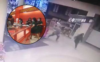 รปภ.-พลเมืองดีตะครุบทัน สาววัย 21ปีชิงทองร้านทองในห้างกลางเมืองสงขลา