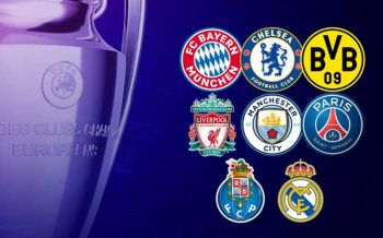 สุดซี๊ด! ประกบคู่แชมเปี้ยนส์ลีกรอบ 8 ทีม หงส์ดวลชุดขาว-บาเยิร์นฟัดเปแอสเช