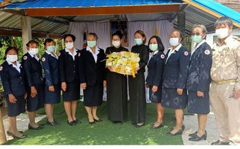 \'ในหลวง\'พระราชทานตะกร้าสิ่งของ มอบแก่ญาติทหารพรานเสียชีวิตชายแดนใต้