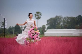 ‘แพนเค้ก-เขมนิจ’แชะภาพรัวๆ!!! กลางสวนดอกไม้นานาพรรณ‘ชัยฟาร์ม’ แลนด์มาร์คใหม่นครสวรรค์