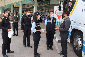 \'รองผู้ว่าฯพิษณุโลก\'นำทีมตรวจรถโดยสารสาธารณะช่วงเทศกาลสงกรานต์