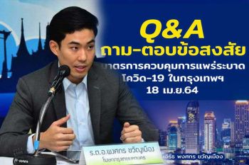 ไขข้อสงสัย‘คนกรุง’ กิจการ-กิจกรรมไหนเปิดได้-ไม่ได้/ปิดเวลาใด