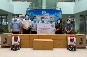 กองทุนฮอนด้าเคียงข้างไทย  ลุยเดินหน้าต้านภัยโควิด-19