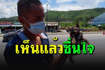 ทุกชีวิตมีค่า กู้ภัยฯใจหล่อ มุดช่วยชีวิตลูกแมวติดใต้ท้องรถกลางถนน