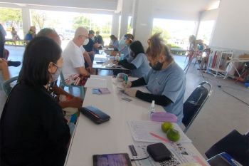 สร้างความเชื่อมั่น! \'เกาะสมุย\'ลุยตั้งจุดลงทะเบียนฉีดวัคซีนป้องกันโควิด