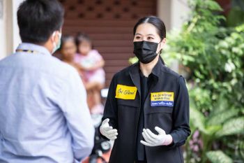 ‘สส.ธณิกานต์’จี้ผู้รับเหมาคัดกรองคนงาน หลังเตรียมให้แคมป์สวนหลวงทำงานรัฐสภา