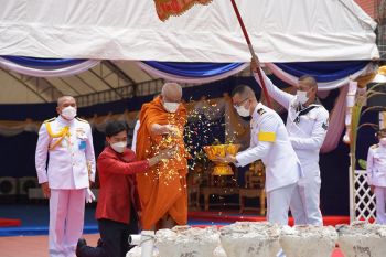 ทร.จัดพิธีบวงสรวงเททองหล่อนำฤกษ์ ‘พระพุทธศรีราชนาวี มงคลสามัคคีประสิทธิ์’