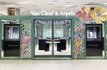 แวะเยี่ยมชมป๊อปอัพ บูติก Van Cleef & Arpels แรงบันดาลใจจากมวลดอกไม้