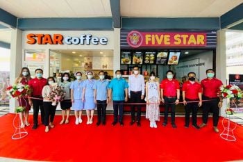 ฉลองสาขาใหม่ FIVE STAR-STAR coffee สาขารพ.ฝาง สร้างงาน-รายได้ให้ชาวเชียงใหม่