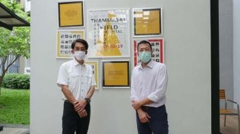 โรงพยาบาลสนามธรรมศาสตร์ไม่ได้ดูแลแค่คนป่วยโควิด-19 เท่านั้น เรายังช่วยดูแลพี่น้องในชุมชนต่างๆ รอบธรรมศาสตร์ให้ผ่านพ้นวิกฤติครั้งนี้ได้ด้วยกัน