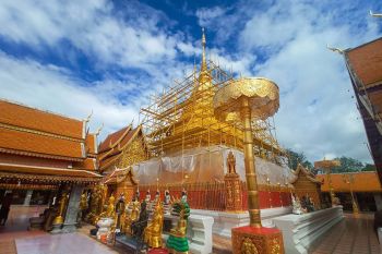 เร่งดำเนินการบูรณะ\'องค์พระบรมธาตุดอยสุเทพ\' คาด 40 วันแล้วเสร็จ