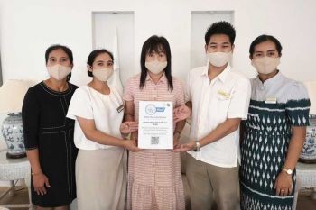โรงแรมแคนทารี เบย์ ภูเก็ต ยกระดับมาตรฐานด้านสุขอนามัยรับมอบตราสัญลักษณ์ \'SHA Plus+\' จาก ททท.