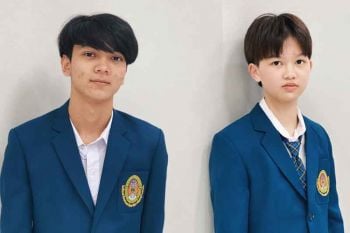 เด็กเก่ง 2 นร.โรงเรียนสาธิตฯหมู่บ้านจอมบึงได้รับคัดเลือกผลงานประชุมวิชาการระดับนานาชาติ