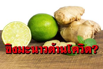 รู้ให้ชัด ดื่มน้ำขิงร้อนกับมะนาวต้าน\'โควิด-19\'ได้จริงหรือ?!