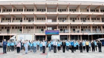 เปิดศูนย์กักตัวผู้ป่วยสีเขียว ‘ศูนย์ชุมชนร่วมใจ ต้านภัยโควิด’