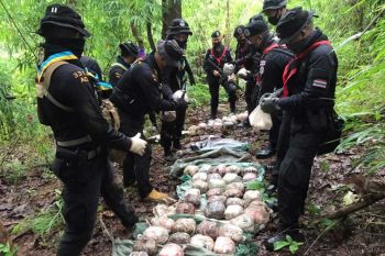 ซุ่มข้ามคืน!‘กกล.ผาเมือง’ยึดยาบ้า-ฝิ่น 120 กก.ลอบขนข้ามแดน