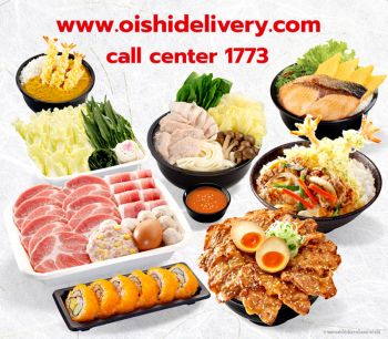 ‘โออิชิ’ จัดหนักอาหารญี่ปุ่น 100 รายการส่งตรงถึงบ้าน