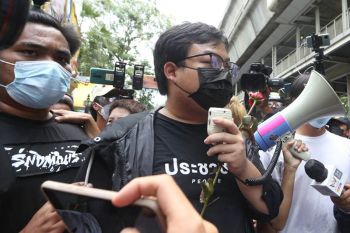 \'บิ๊กกวิ้น\'ท้าทาย! บุก สตช. ลั่น!ตำรวจอยากจับก็ให้มาจับ