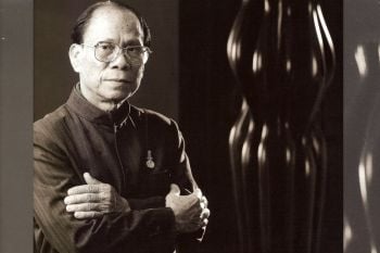 สิ้นศิลปินแห่งชาติ \'ดร.ชำเรือง วิเชียรเขตต์\' ประติมากรนามธรรมของไทย