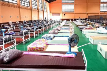 ทับสะแกเปิดโรงพยาบาลสนาม รองรับผู้ป่วยโควิด-19 กว่า 200 เตียง